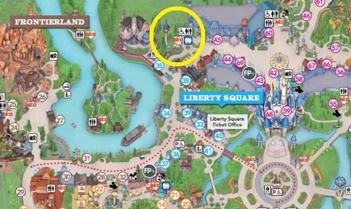 Where is the best restroom in the Magic Kingdom? - Notes from Neverland