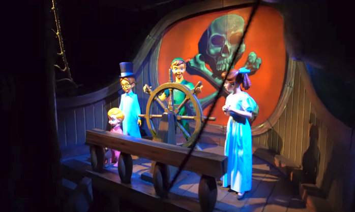 Peter Pan's Flight reopens after month-long refurbishment at the Magic ...