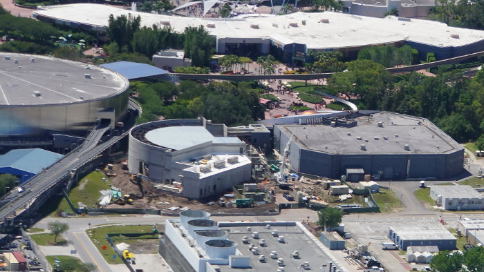 An update on the construction of Epcot's Space restaurant - Notes from