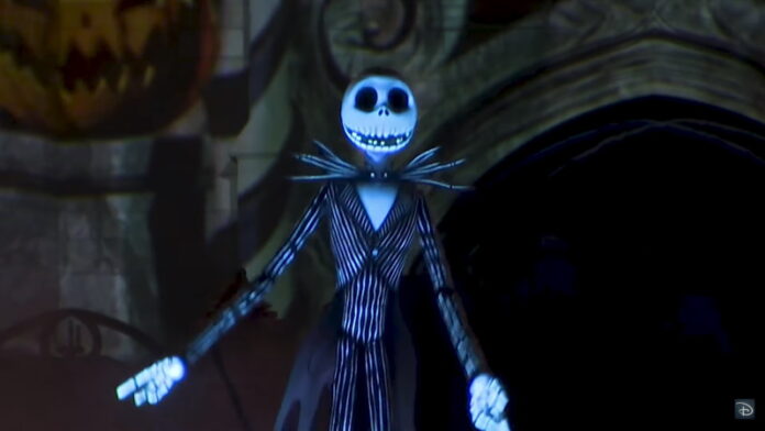 Jack Skellington puppet at Disney World