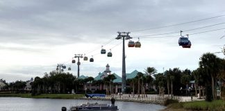 Disney Skyliner at Walt Disney World