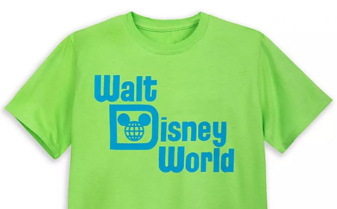 Neon green Disney World shirt