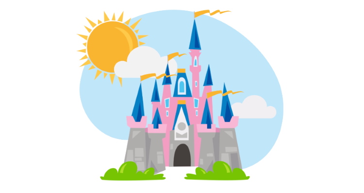 Cinderella Castle on My Disney Experience