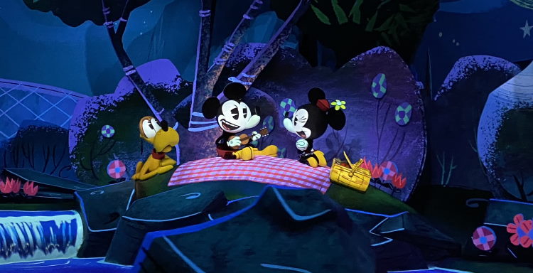 A Perfect Picnic in Mickey & Minnie's Runaway Railway.