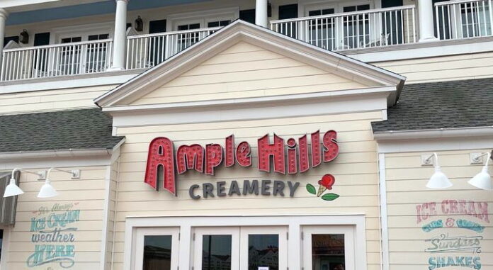 Ample Hills Creamery at Disney World