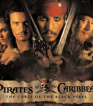 Theatrical poster for Pirates of the Caribbean.