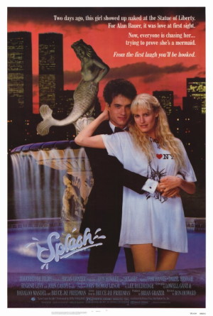 Theatrical poster for Splash.