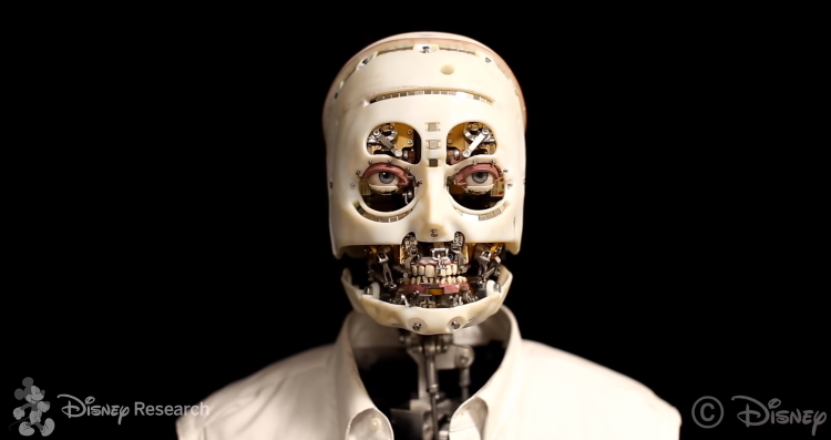 Disney animatronic gaze