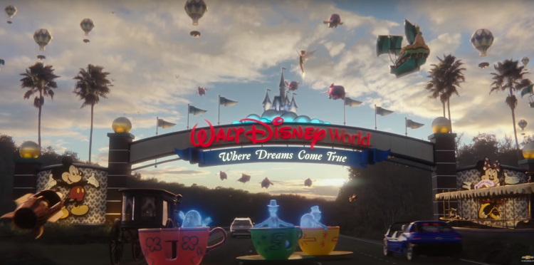 Chevy Bolt Disney World commercial