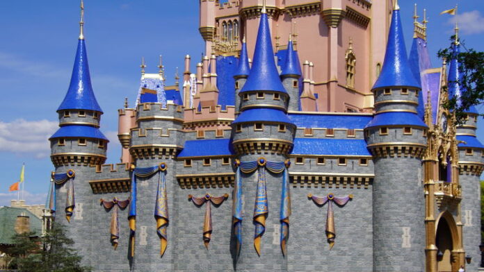 Cinderella Castle 50th Anniversary Decorations