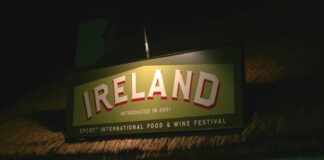 Epcot Food and Wine Ireland Booth