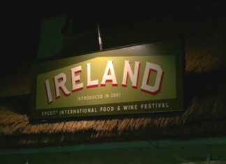 Epcot Food and Wine Ireland Booth