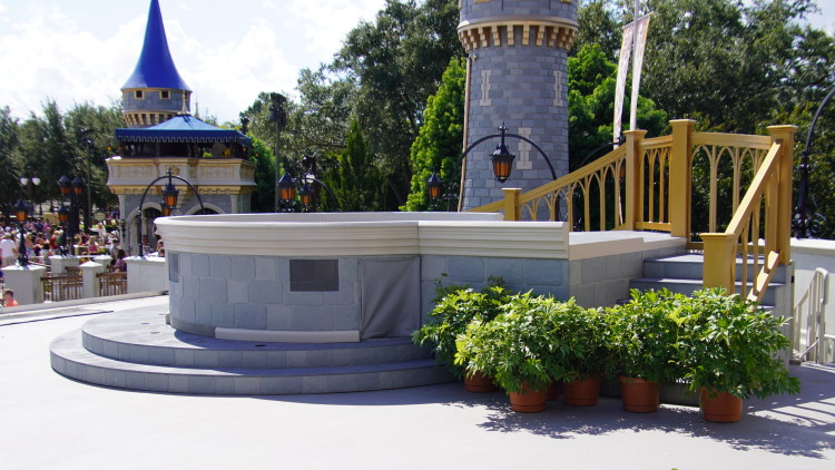 Cinderella Castle stage new platforms