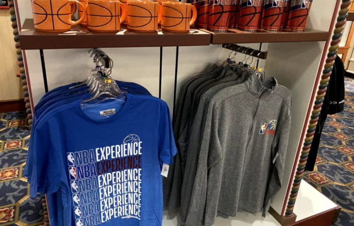 NBA Merchandise at Disney's BoardWalk