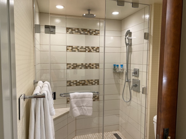 Shower at Disney's Grand Californian Hotel