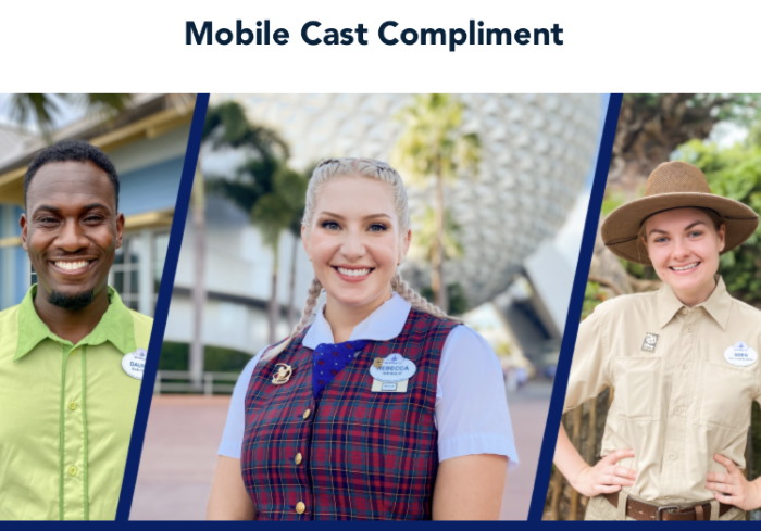 Update to mobile cast compliment feature in the My Disney Experience app