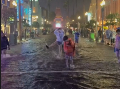 Flooding at Disney's Hollywood Studios