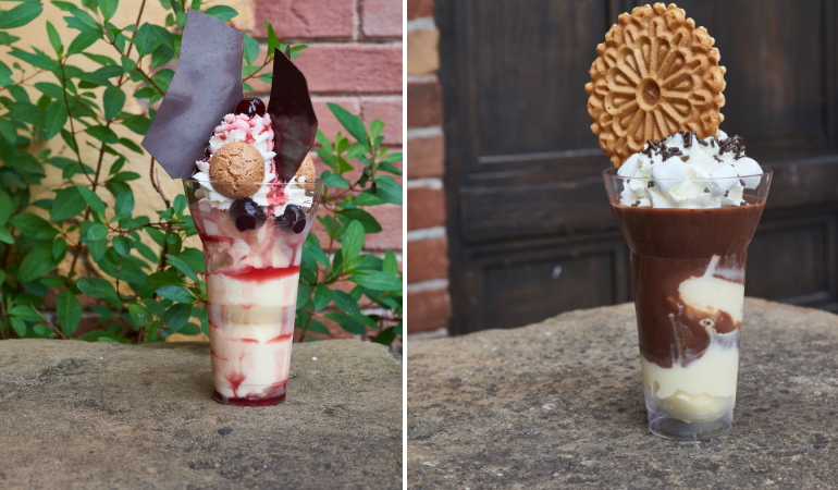New menu items added at EPCOT's Gelateria Toscana.