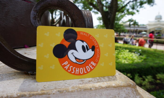 Walt Disney World Annual Pass Card