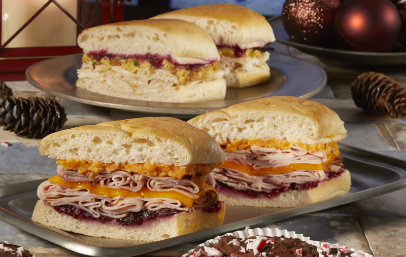 Holiday sandwiches at Earl of Sandwich.