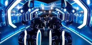 TRON Lightcycle Run POV.