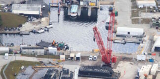 'Harmonious' barge demo at EPCOT.