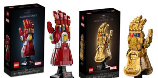 LEGO Marvel Infinity Gauntlet Set.