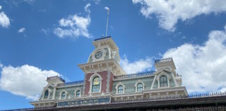 Magic Kingdom Train Station.