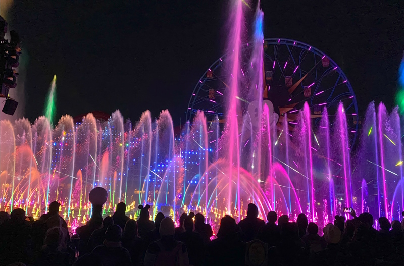 World of Color - One at Disney California Adventure.