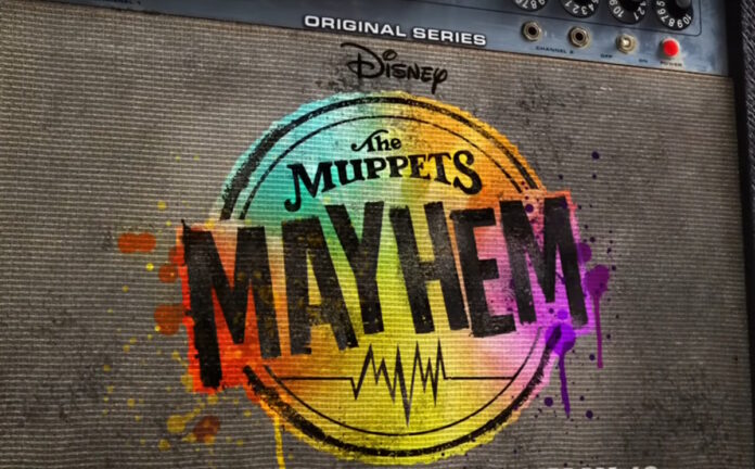 The Muppets Mayhem show logo on Disney+.