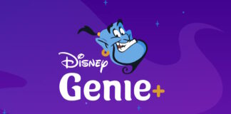 Logo for Disney Genie Plus.
