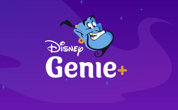 Logo for Disney Genie Plus.