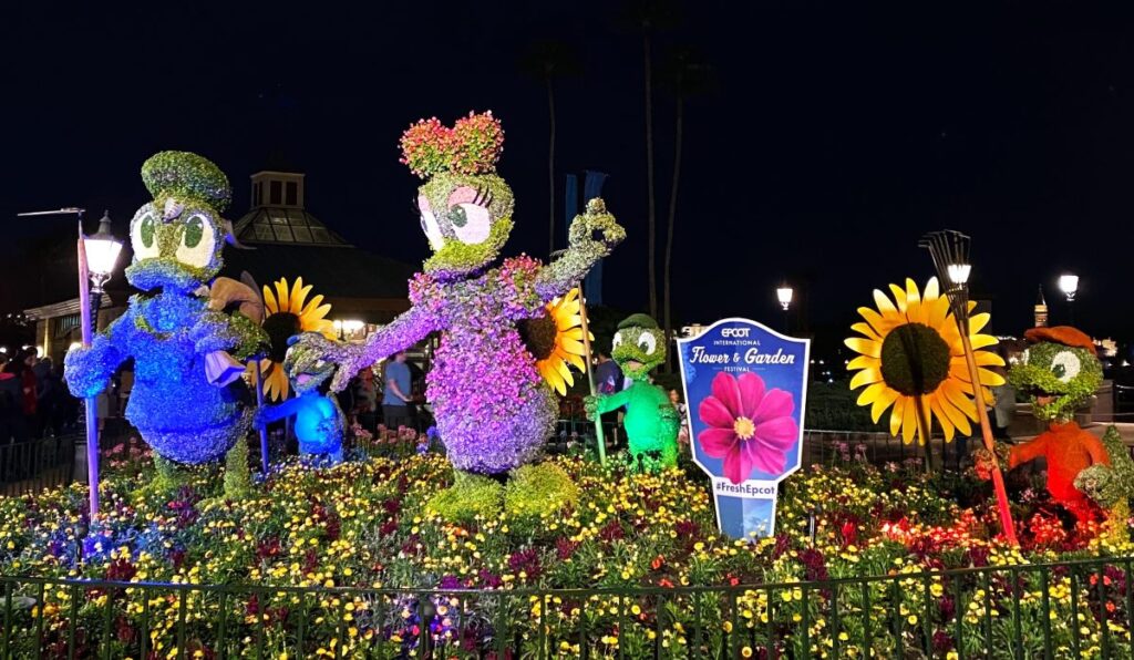 Concert Schedule for the 2024 EPCOT International Flower & Garden