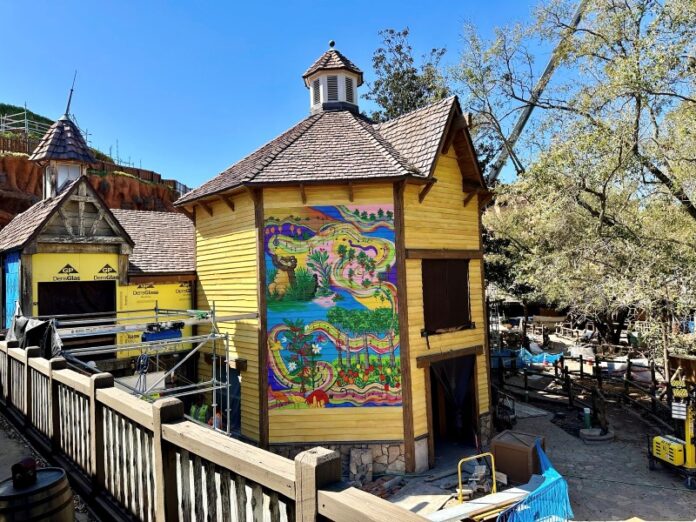 Tiana's Bayou Adventure Construction Keeps Moving Forward at Magic ...