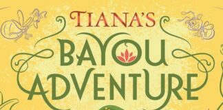 Logo for Tiana's Bayou Adventure at Magic Kingdom.