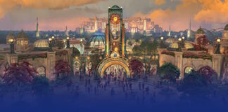 Final concept art for Universal's Epic Universe theme park.