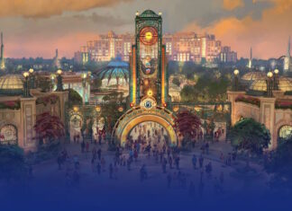 Final concept art for Universal's Epic Universe theme park.