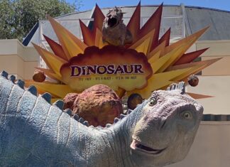 DINOSAUR entrance at Disney's Animal Kingdom.