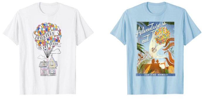 Pixar's 'Up' Shirts on Amazon.