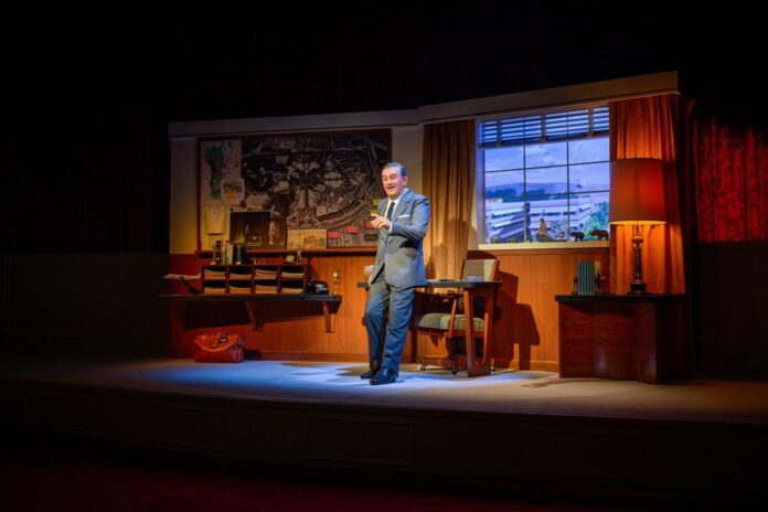 Audio-Animatronic of Walt Disney at Disneyland Park.