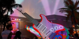 Rock ‘n’ Roller Coaster Closing March 2 for Muppets Retheme Concept art for the updated exterior of Rock 'n' Roller Coaster featuring The Muppets