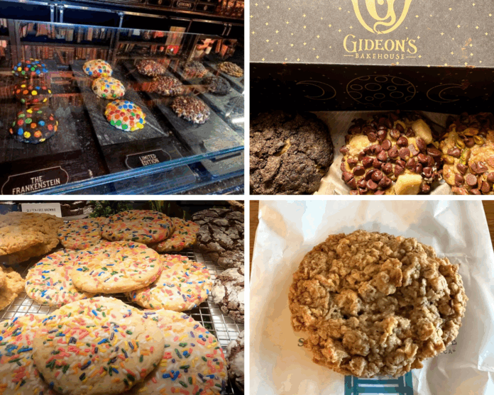 Cookies from Gideon's and Summer House on the Lake.