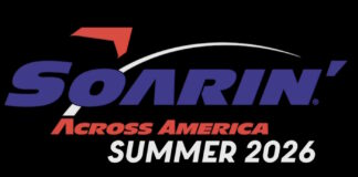 Soarin' Across America logo announcement.