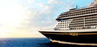 Name and Theme Revealed for Disney’s Next Cruise Ship Concept art of the Disney Believe cruise ship.