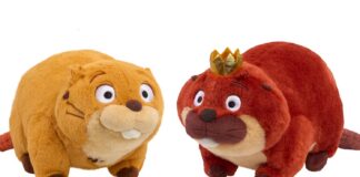 Pixar’s ‘Hoppers’ Plush Toys Now Available on Amazon Plush toys of Mabel and King George from the movie Hoppers