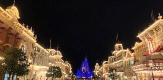 Disney CFO Hugh Johnston Says Disney World Is at Capacity, But We See a Different Story A view down Main Street USA towards Cinderella Castle.