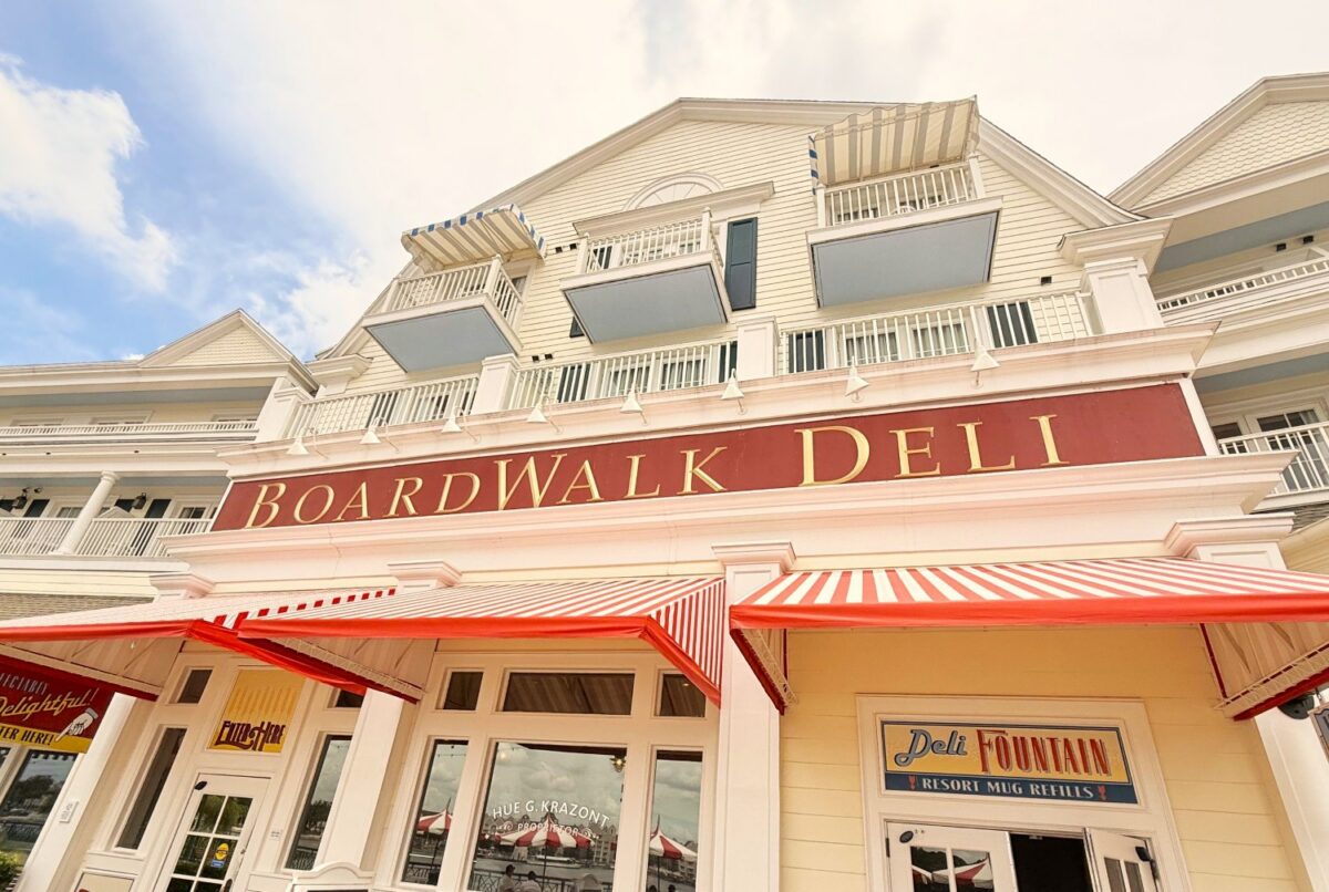 BoardWalk Deli sign.