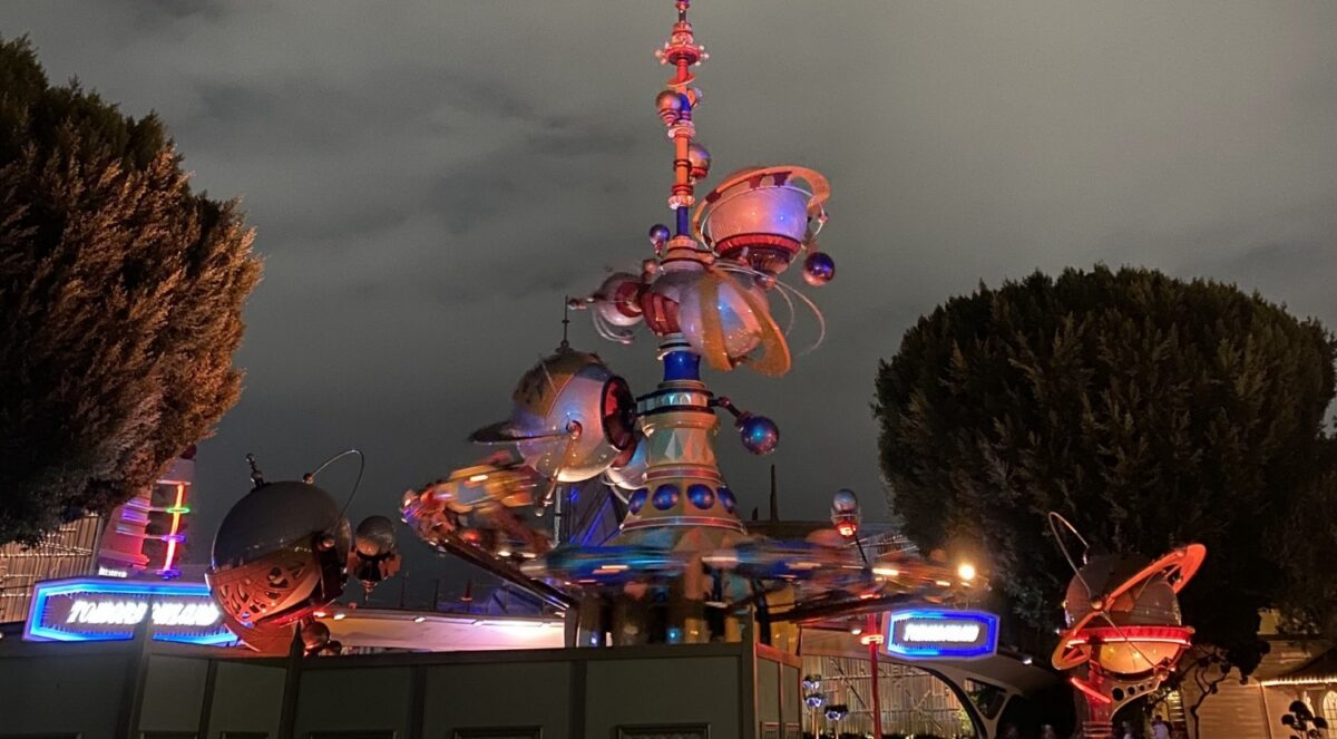 Astro Orbiter at Disneyland Park. 
